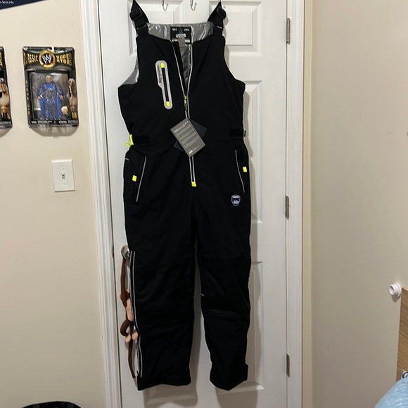 REFRIGIWEAR EXTREME SOFTSHELL BIB OVERALLS - Picture 1 of 7
